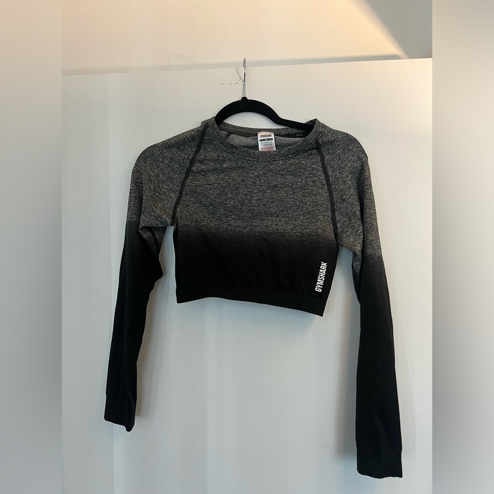 Gymshark Adapt ombré compression top, size medium